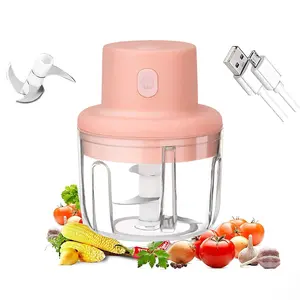 Blender daging chopper Hand Blender Press  Serbaguna Multifungsi blender mini chopper praktis termurah Pisau Dapat Dilepas Stainless