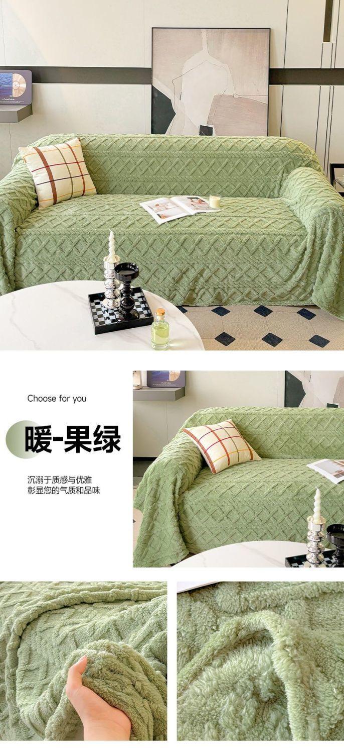 Product Introduction of [ 28k People Collection] Anti-Cat Scratch Sofa Cover Cloth, Internet Celebrity, All-Season Non-Slip Sofa Towel, Full-Coverage Luxury Blanket 17
