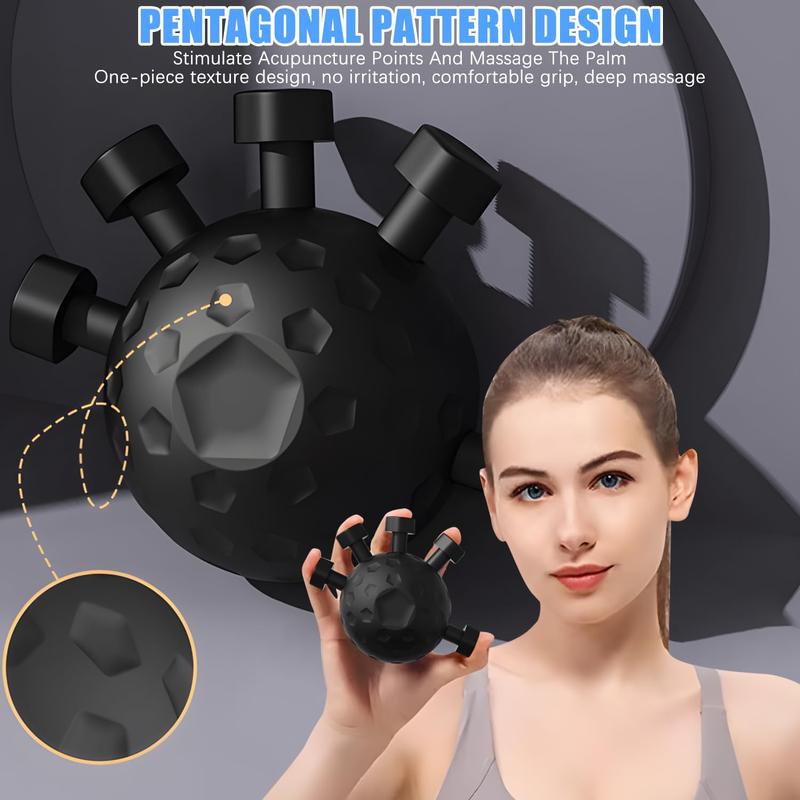 Adjustable Finger Grip Strength Trainer, Silicone Finger Exercise Ball, Hand Grip Strengthener, Fitness Equipment for Home Gym 3