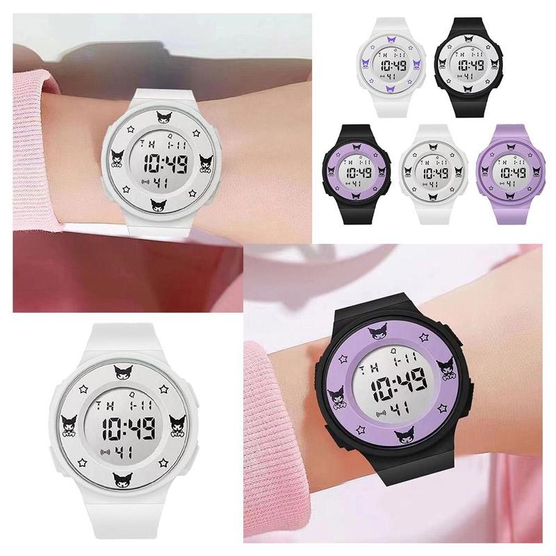 Product Introduction of New Children's Watch Korean Version Of Children's Sports Waterproof Electronic Watch 33