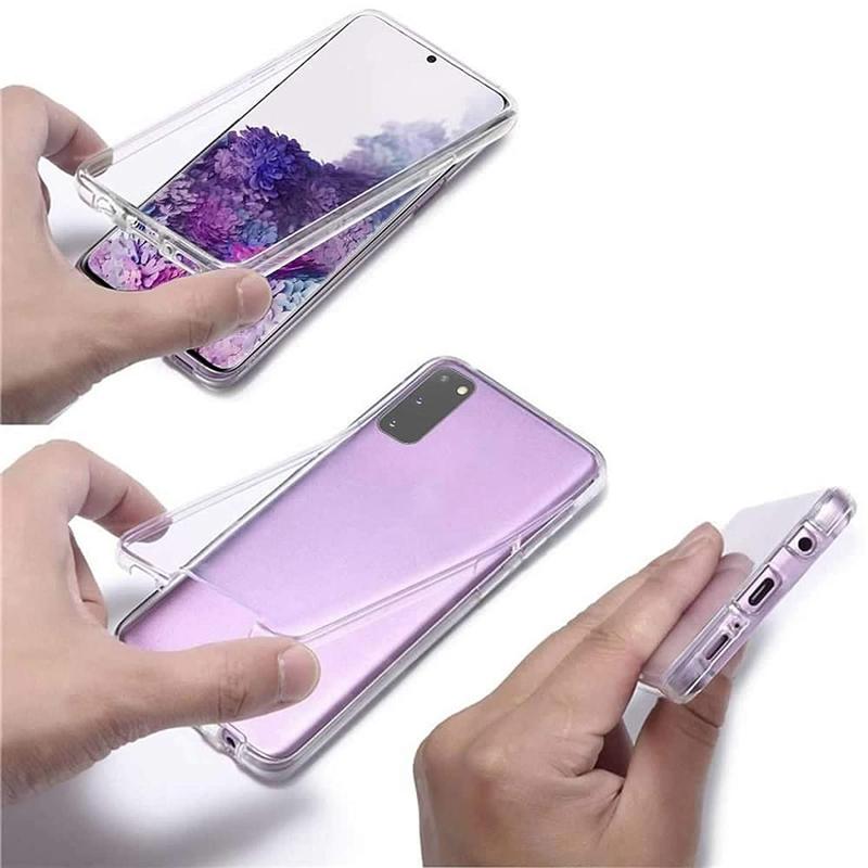 Product Introduction of Back Cover for Samsung Galaxy S21 S20 FE S10e S10 S9 S8 Plus Note 8 9 10 20 Ultra Dual Side Luxury 360 Case Full Cover 16