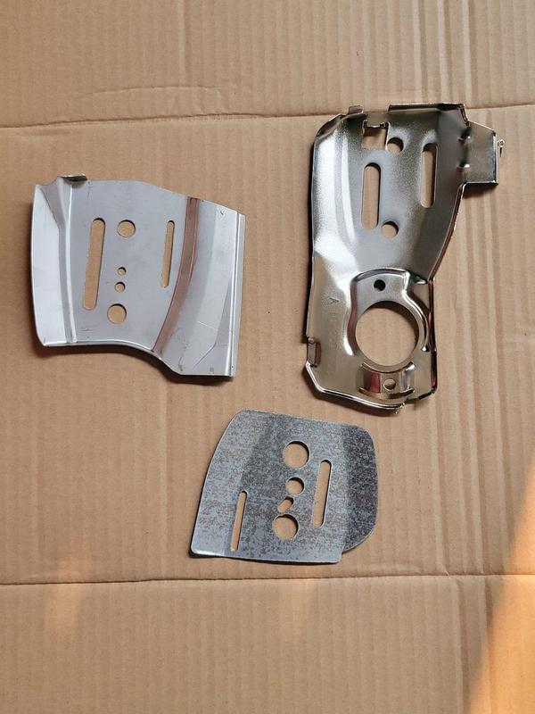  Yếm lam chắn xích máy cưa thuỵ điển 353 - 365 Stihl 381 