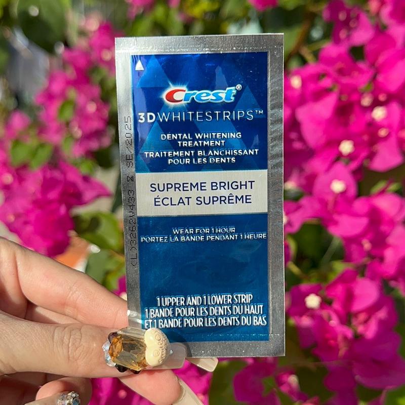 MỘT MIẾNG DÁN TẨY TRẮNG RĂNG - 3D crest [Gói Dán Một Lần]