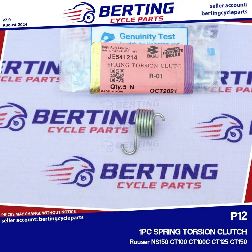1PC SPRING CLUTCH RELEASE Rouser NS150 CT100 CT100C CT125 CT150 Genuine ...