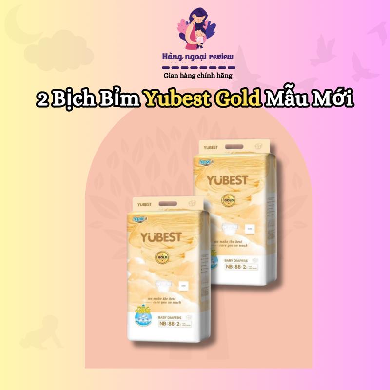 [2 bịch] Bỉm YUBEST GOLD MẪU MỚI Cho Bé Size Nb,S,M,L,XL,XXL