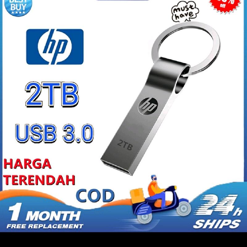 Stok HP Flashdisk Usb 128GB/256GB/512GB/2TB Flash Drive 3.0 0