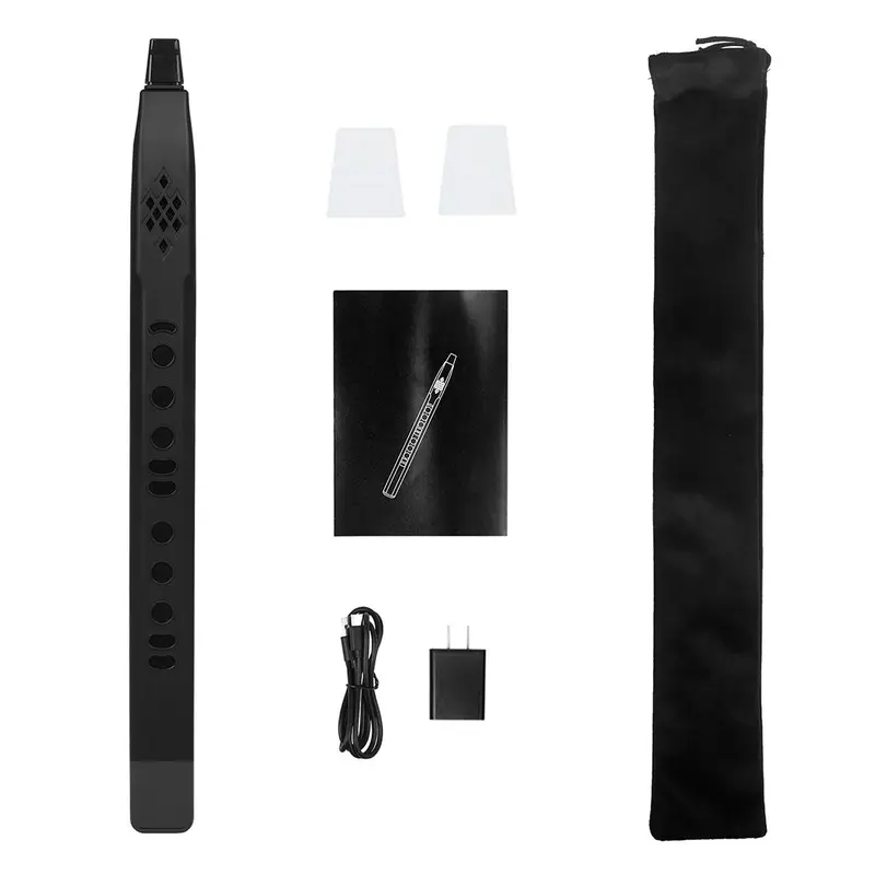 Electric Saxophone, Rechargeable Electric Saxophone with Storage Bag & Accessories, Professional Wind Instrument for Music Lovers 0