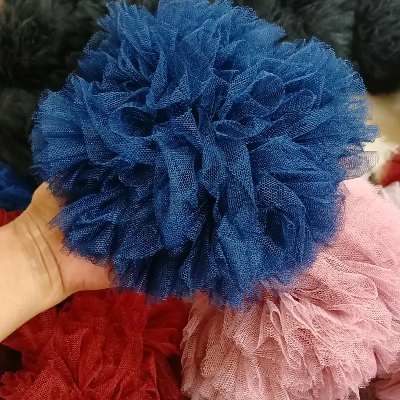 MEDIUM cepol hijab anti pusing,scrunchie tile.ikat rambut Katun kuncir rambut 4