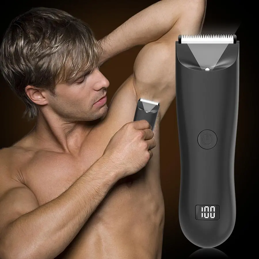 USB Rechargeable Electric Hair Trimmer, Professional Electric Hair Clipper, Men's Body Hair Trimmer, Personal Care Appliances for Men