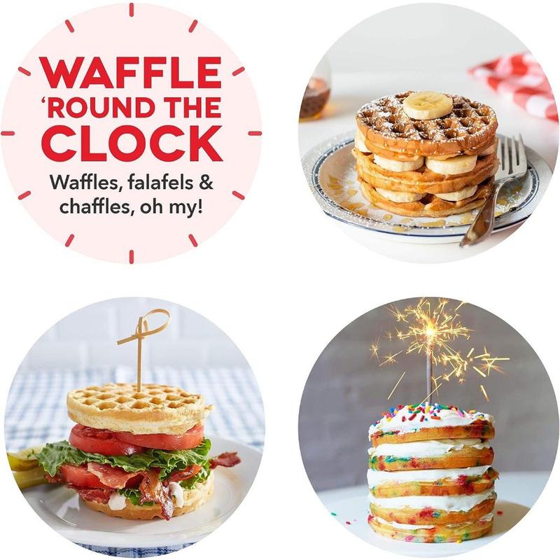 Product Introduction of 【READY STCOK 】 Mini Waffle Maker Electric Breakfast Waffle Machine Waffle Pot Sandwich Multi function Cooker Pot Non-Stick Bread Cake Maker Egg Cake Pan Eggette 6
