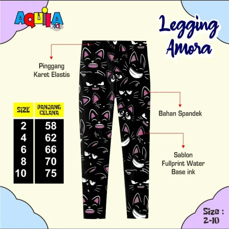 Product Introduction of Legging Amora By Aquila 0