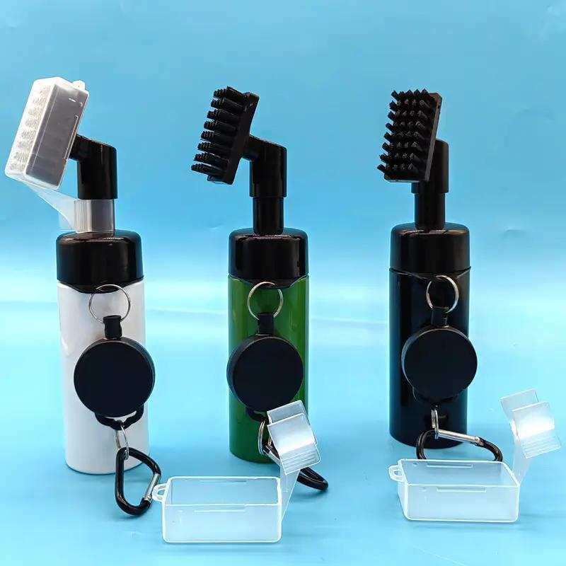 Golf Cleaning Tool Set, 1 Set Golf Brush & Water Spray Brush & Pull Rope Buckle Kettle & Brush, Golf Club Head Cleaning Tool 0