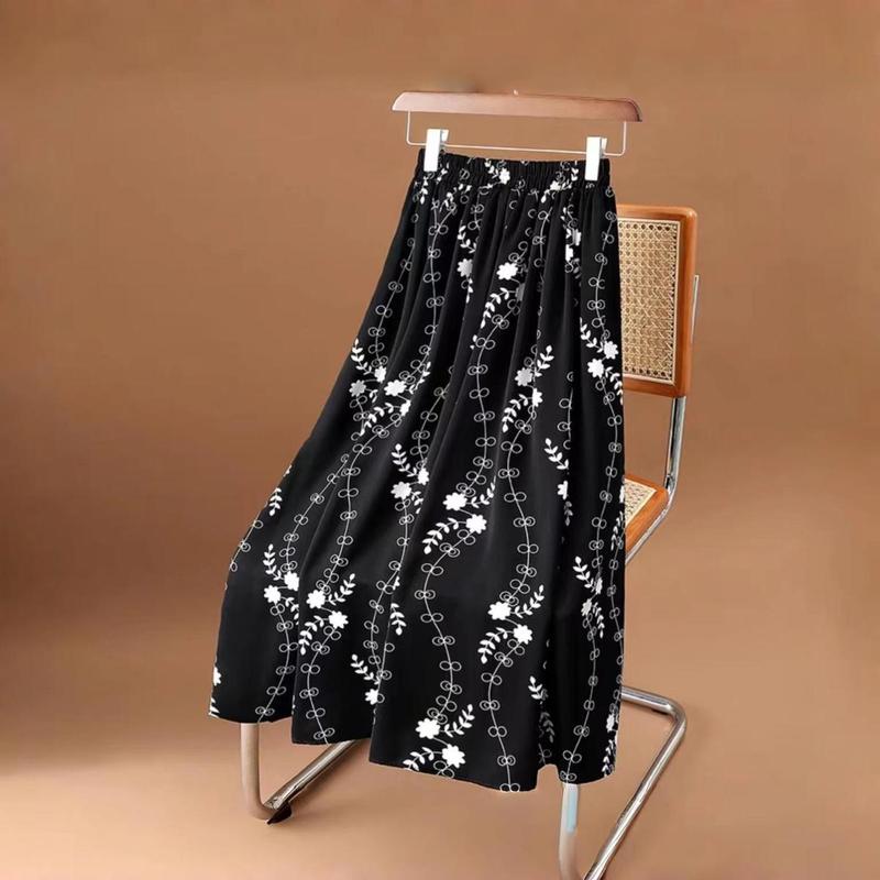 Product Introduction of Chân Váy Midi, Eo Co Giãn, In Hoa, Dành Cho Nữ, Thiết Kế Bó Sát Cạp Cao, Chân Váy Chữ A In Hình, Thích Hợp Cho Mùa Hè 2024, Bán Chạy 7