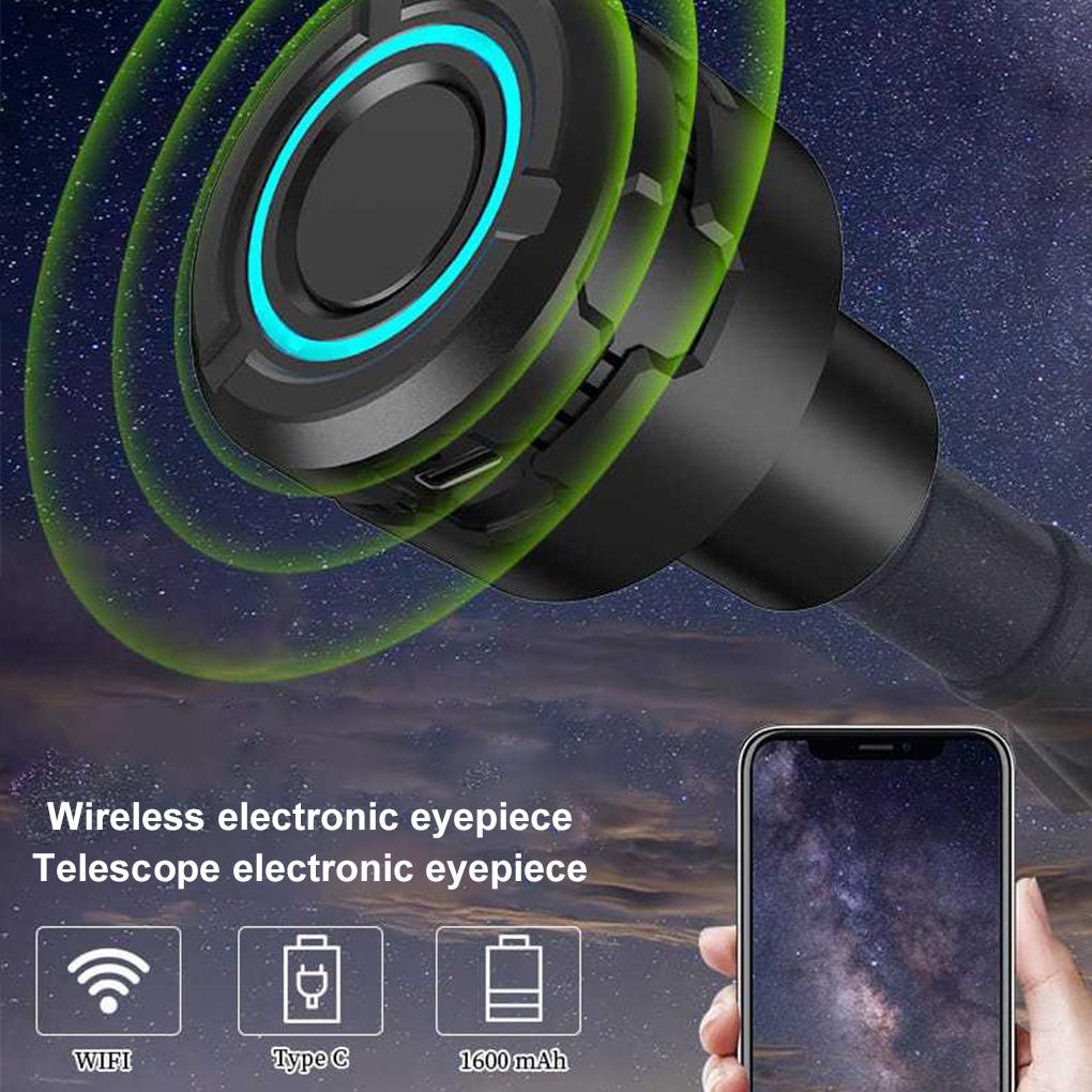 Smart Astronomical Telescope WIFI 4K HD Electronic Eyepiece 5 Megapixel Full Colour Birdwatching Mirror ABS Mobile Viewing - Image 5