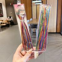 Gambar TALI KEPANG RAMBUT WARNA-WARNI ANAK / AKSESORIS HIASAN RAMBUT ANAK PEREMPUAN / RAINBOW / WARNA WARNI / JEPITAN Fashion - Slate dari Mysterygirl.id Kab. Bogor 5 Tokopedia