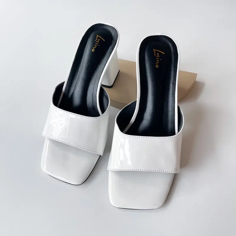 Athena Heels Athena heels hitam putih 1