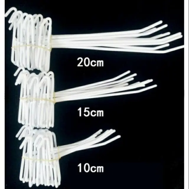 10pcs Screen Hook Coated Wire Hook Home Living Organizers Store Screen Hanging Sachet Rack