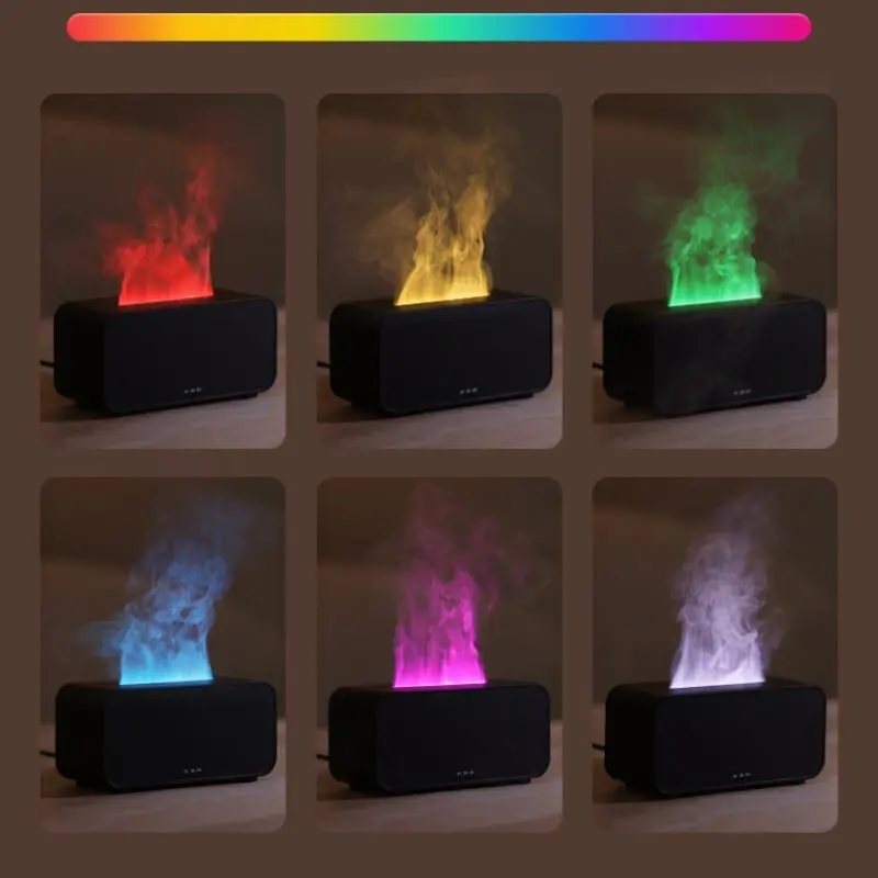 5V 2A Essential Oil Aroma Diffuser, USB Powered Silent Desktop Humidifier with Night Light, Home Appliances for Bedroom, Living Room, Office 4
