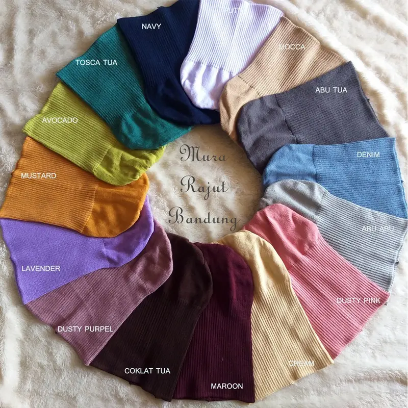 DISKON Ciput Rajut Arab Kupluk salur anpust premium daleman kerudung 1