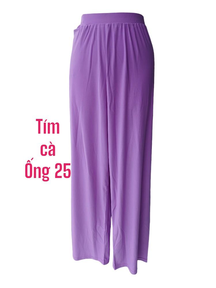 Product Introduction of Quần dài đen -trắng- màu chất liệu thun la dong hàn loại 1. 9