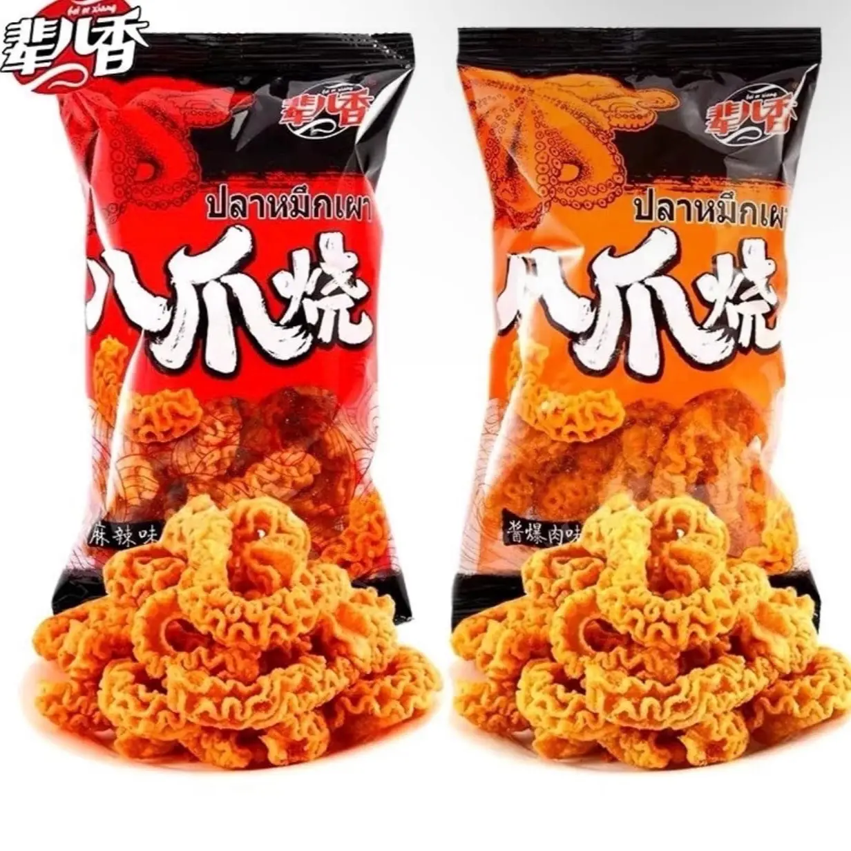 Bimbim bạch tuộc nướng 2 Vị Cay &  không Cay siêu ngon gói 40g thơm ngon tuyệt vời Quyền Béo Food Snack Ăn Vặt bim  bim socola  tươi