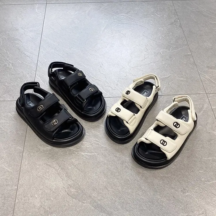 Girls' Sandals Summer New Collection Children's Shoes Children's Princess Shoes Little Girls' Shoes Medium Large Children's Sandals