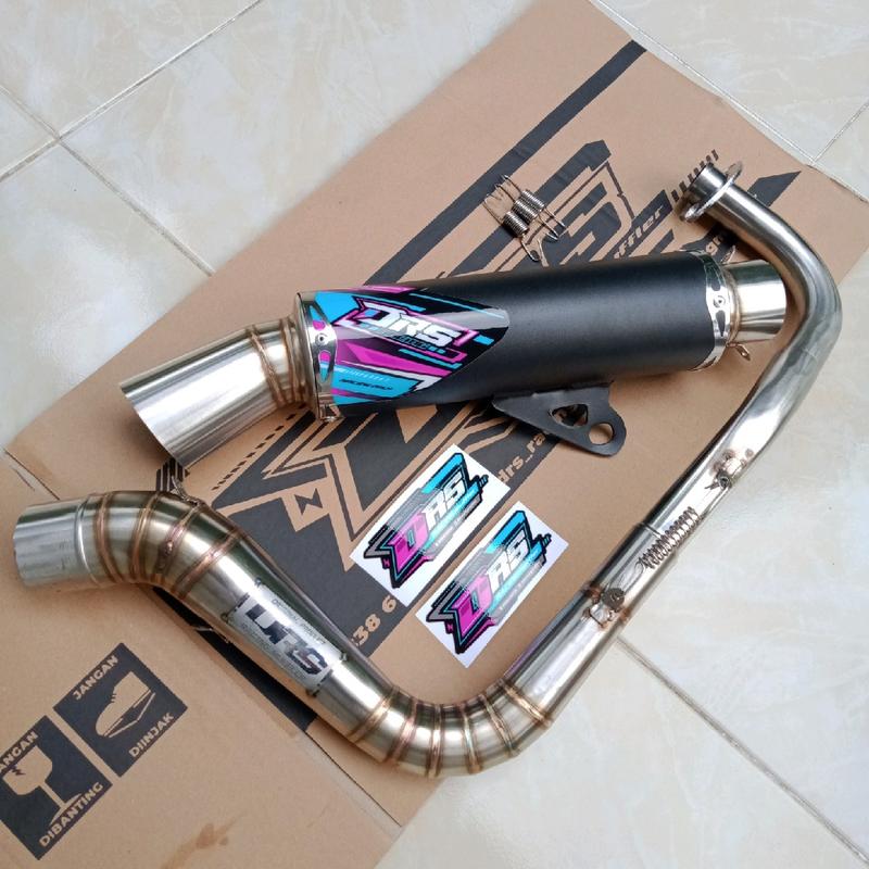 Knalpot samlong DRS vario aerox beat nmax pcx mio dll original DRS RACING MUFFLER (Grade B) 2