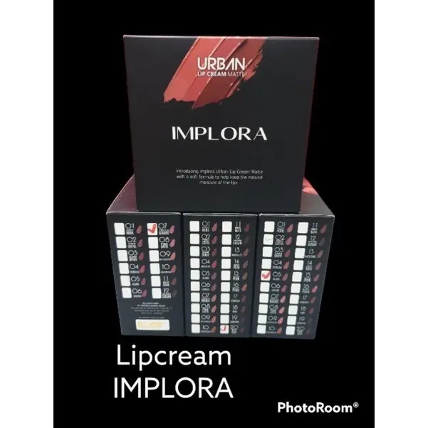(Isi 12) lip cream implora 1 box isi 12