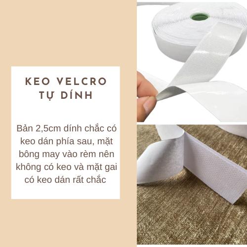Keo gai dán rèm tiện lợi, siêu dính bản 2,5cm từ Shisonson
