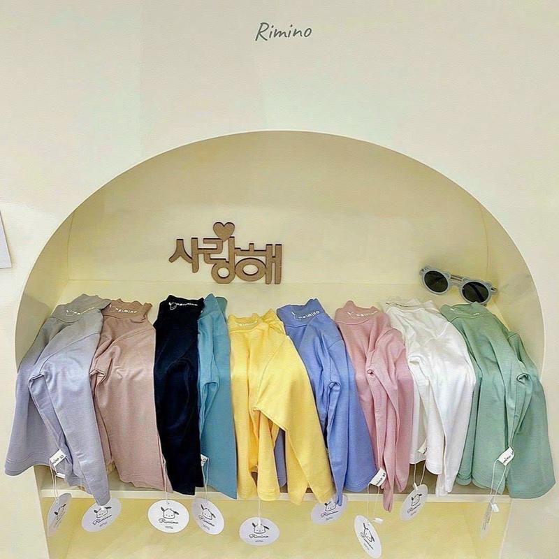 Áo giữ nhiệt thun lạnh Peptit cho bé trai bé gái chất mềm mịn thấm hút mồ hôi - 9 màu sắc