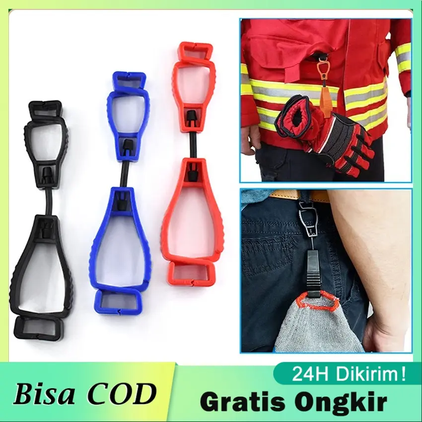Glove Guard Clip Gantungan Penjepit Sarung Tangan Jepitan Hand Glove Holder Gantungan Sarung Tangan Safety / Glove Clip / Hanger Glove