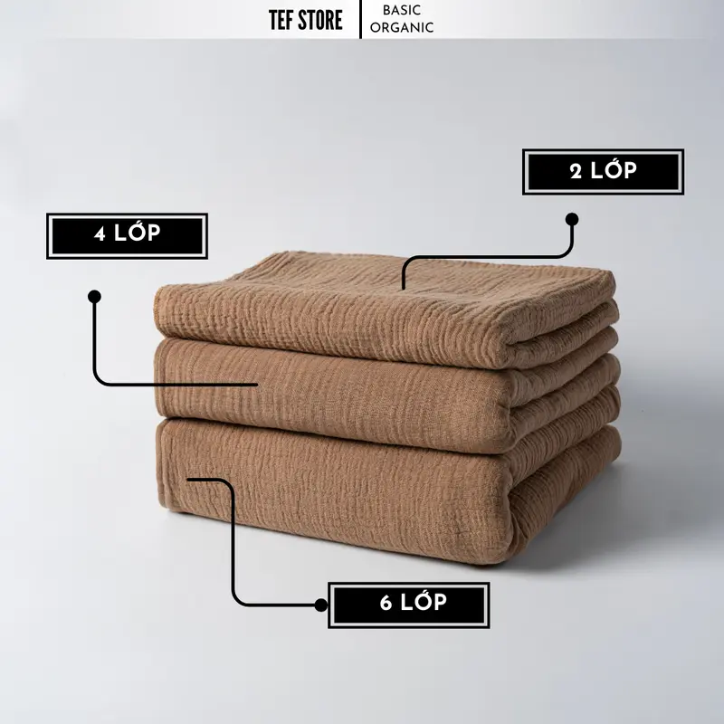 Túi đựng tỏi, lì xì cho bé sợi bông tự nhiên mềm mại an toàn cho da bé Tef store 4