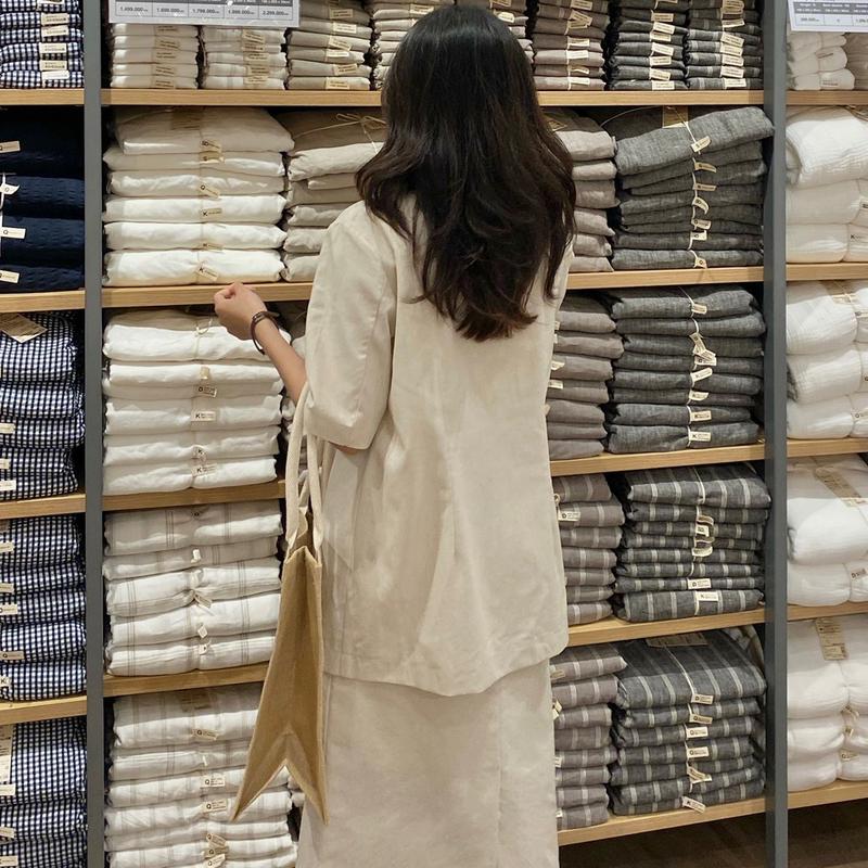 Áo blazer linen - Linen Blazer 3