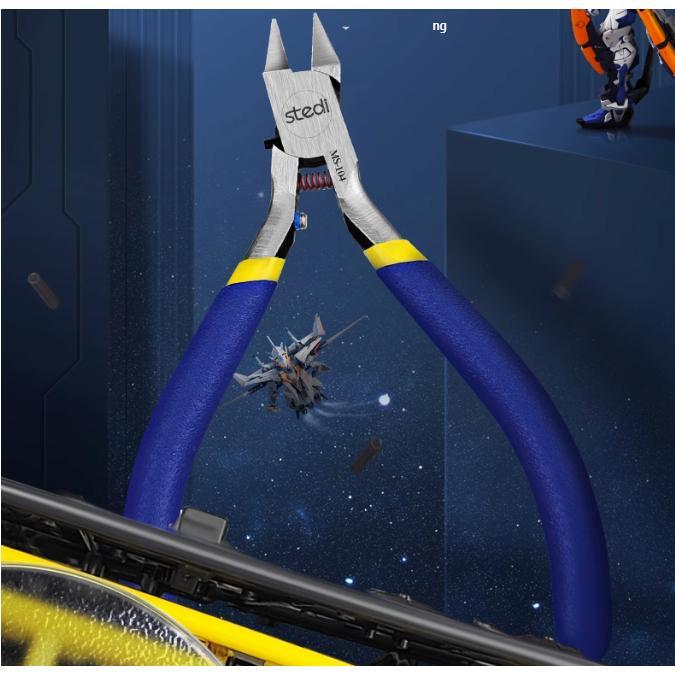 Kìm cắt 1 lưỡi trợ lực với đầu thép mỏng tinh xảo, bền bỉ Stedi MS-104 - kềm một lưỡi mô hình - GundamGDC