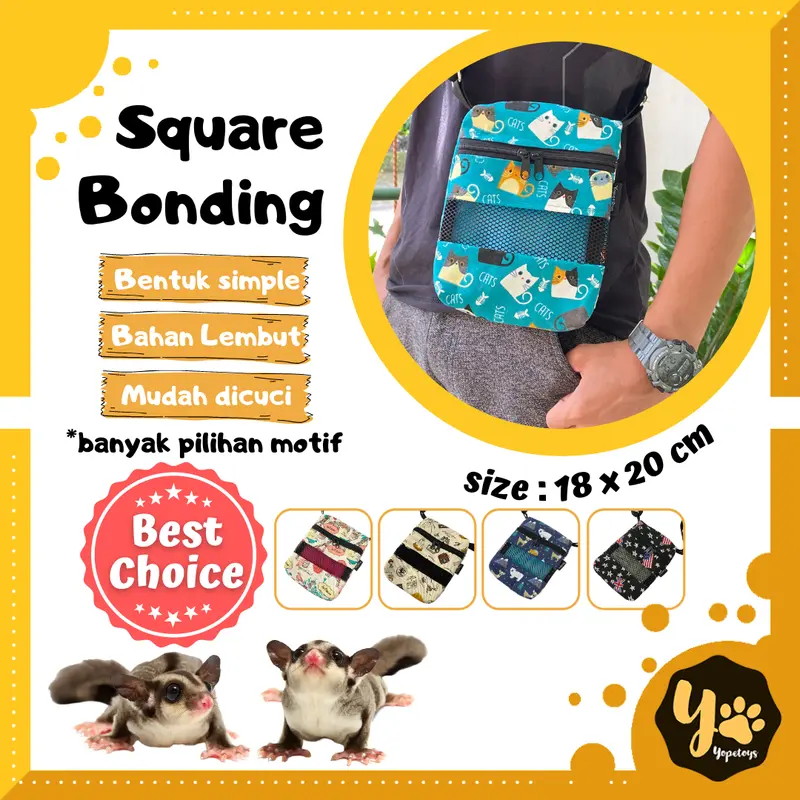 Tas Bonding Pouch Sugar Glider Travel Pouch 0