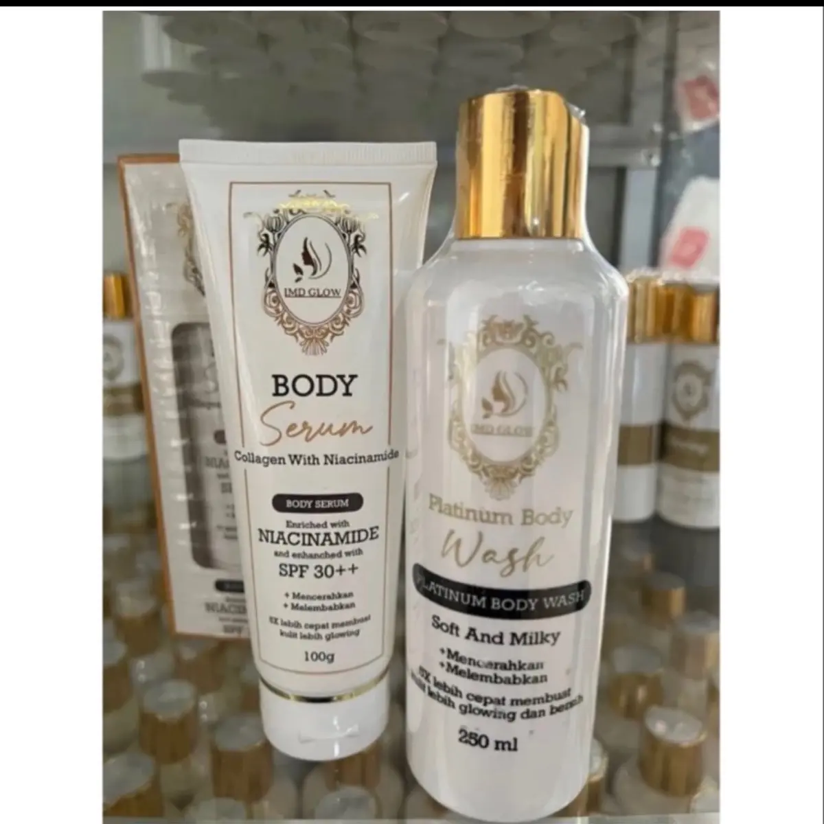 SABUN CAIR dan BODYSERUMspf.30++BPOM