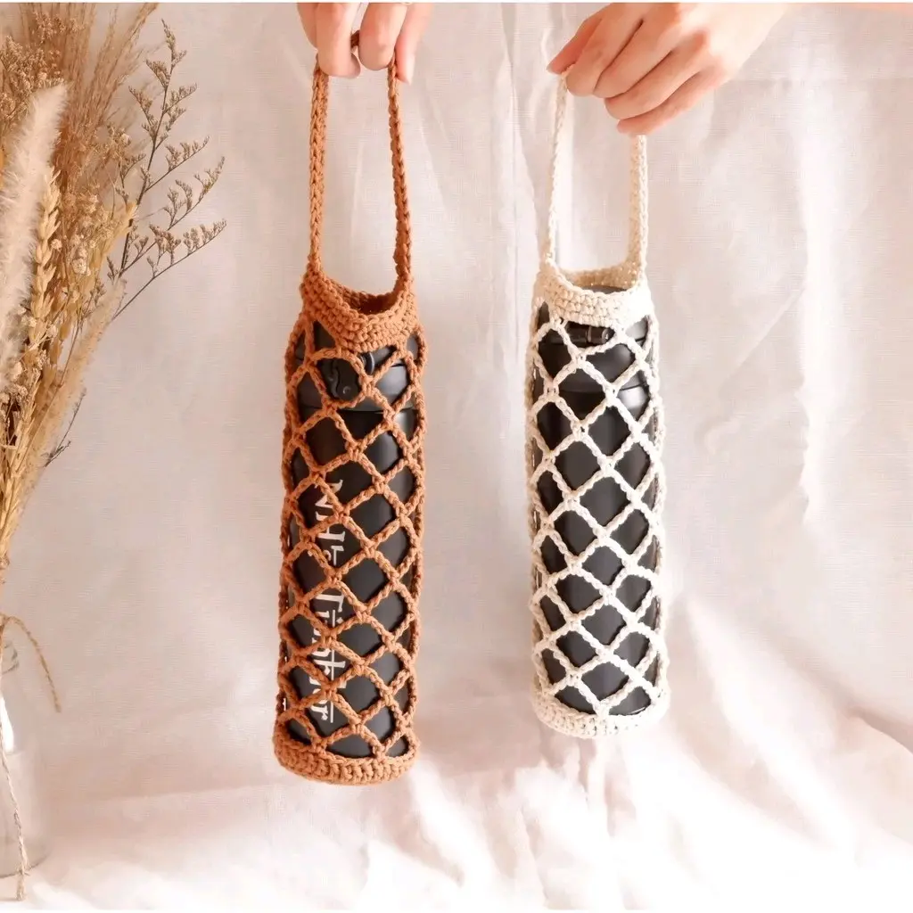 Rajut sarung botol minum handmade premium 850 ml