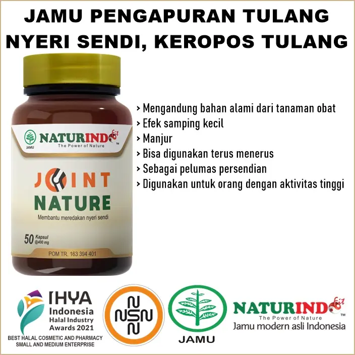 Herbal Pengapuran Tulang Nyeri sendi OSTEOPOROSIS JOIN NATURE NATURINDO 4