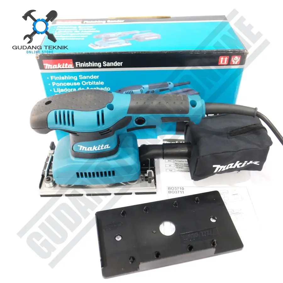 Mesin Amplas Sander MAKITA  BO3710 / Finishing Sander BO 3710 MAKITA