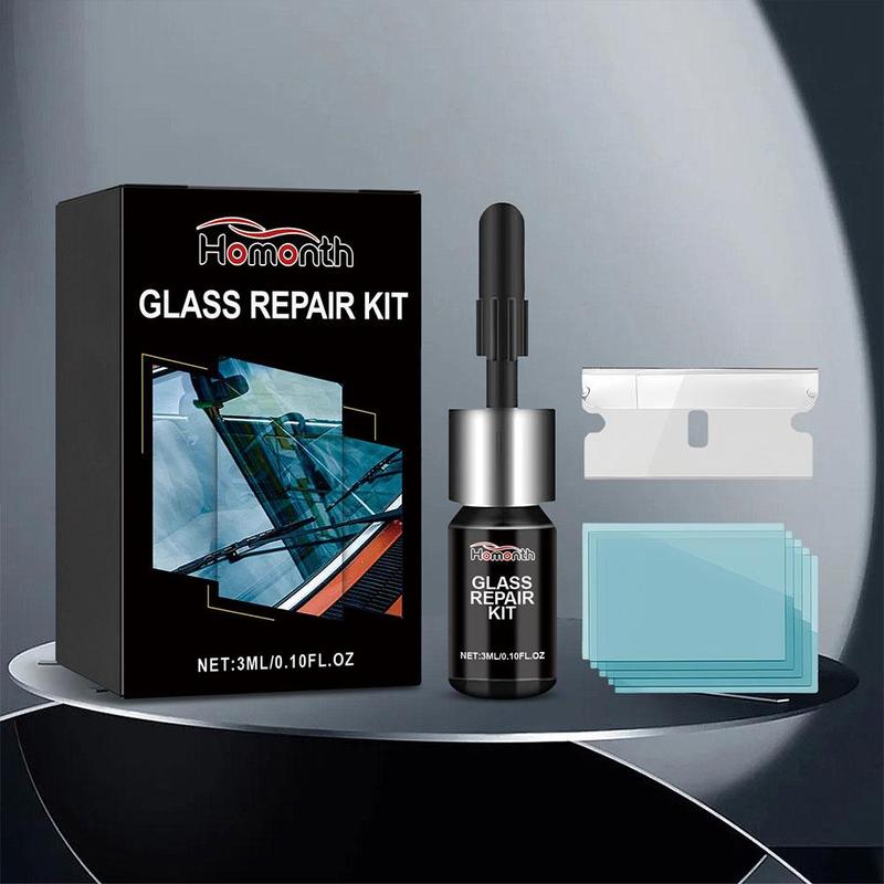 Product Introduction of Car Windshield Crack Repair Fluid Window Repair Resin Glass Curing Car Scratch Crack Glue Y6J8 25