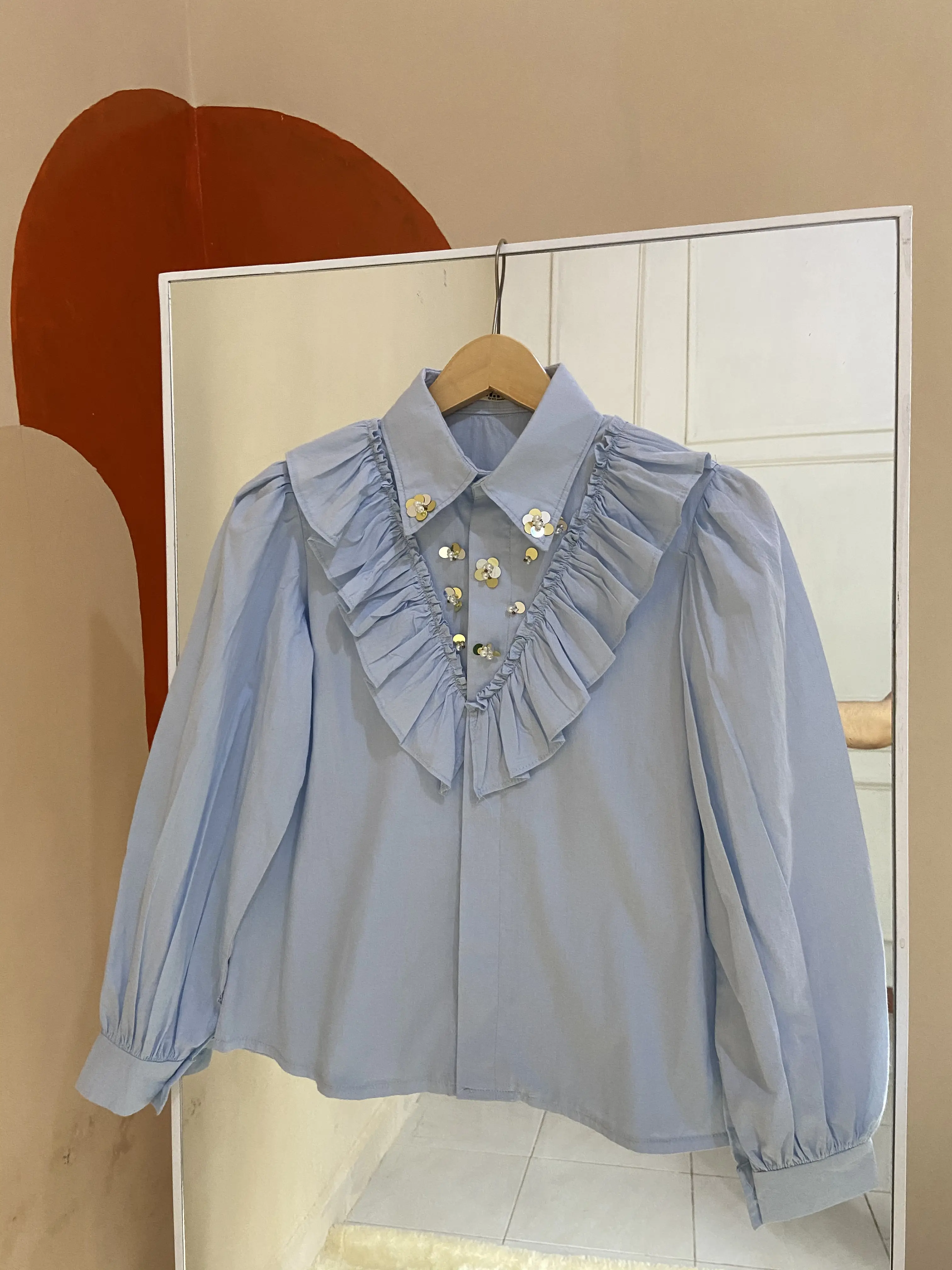 Kemeja Rumbai By_Sun.Id Katun Atasan