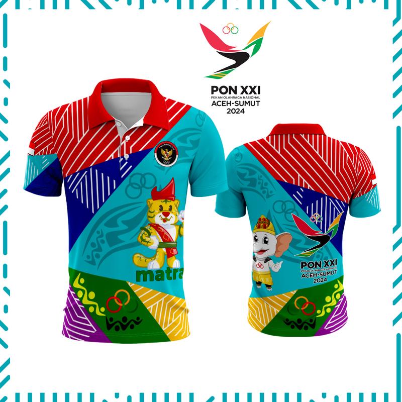 Product Introduction of Baju pon xxi aceh sumut pria Kaos berkerah pria baju pon aceh lengan pendek Cepat Kering Custom Kain 51