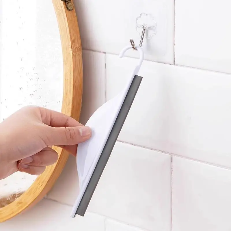 Handheld Glass Scraper, 1 Count Multifunctional Glass Cleaning Scraper, Household Cleaning Tool for Window & Shower, Home Cleaning Tool 2