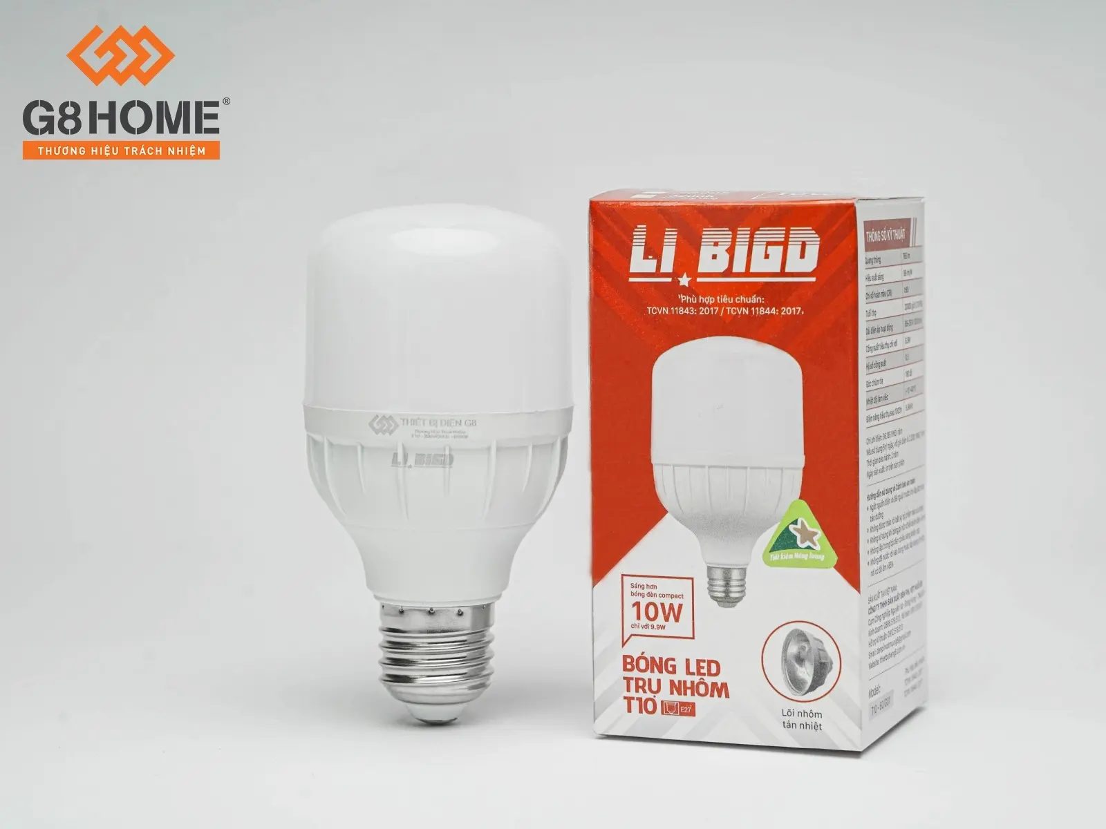 Bóng Đèn Led Dòng Libigd Cao Cấp Của Hãng G8 Đủ Công Suất 5-60w Giá Siêu Tốt BH 12 tháng