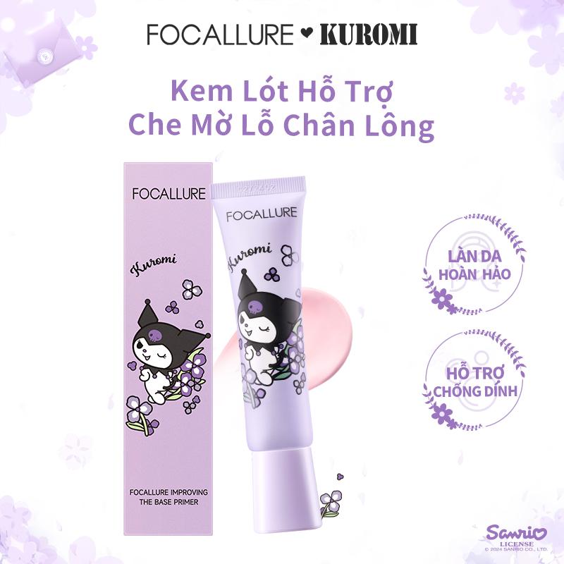  Focallure X Sanrio #BloomingTime Kem lót hỗ trợ làm mờ lỗ chân lông 
