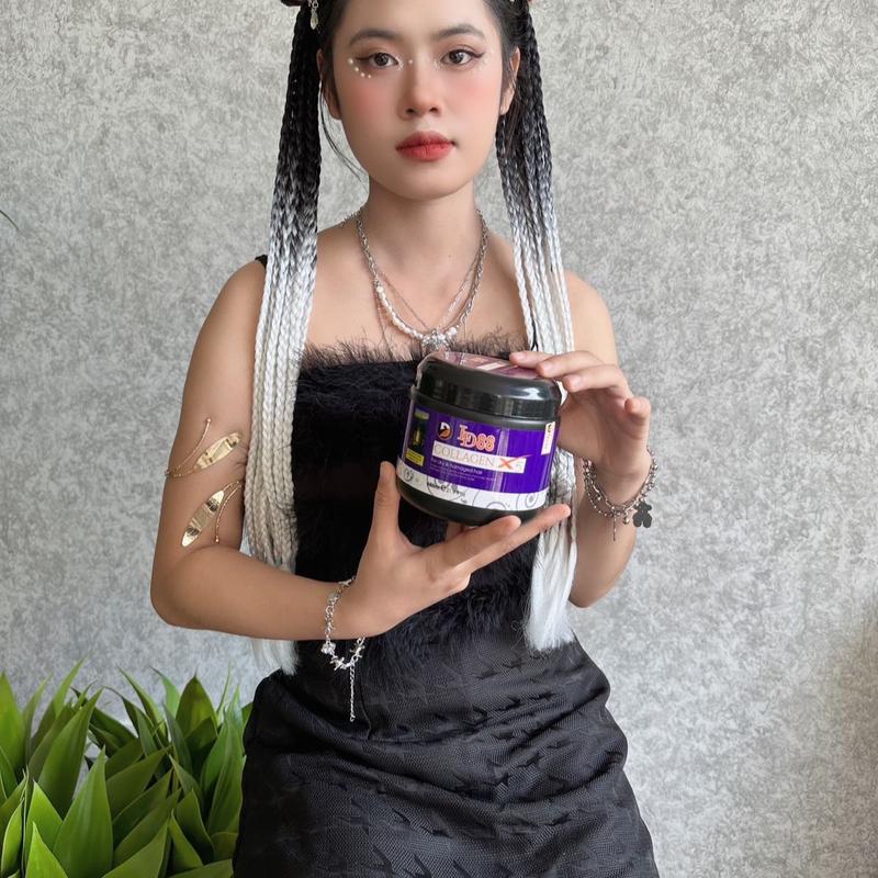 L D LDMAX dòng hấp hũ colagen hấp trên tóc và phục hồi siêu mềm mượt Women Nữ 4