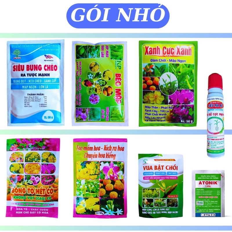  Gói lẻ chuyên bón lá các dòng cây kiểng chơi hoa tết và rau màu  gói nhỏ  