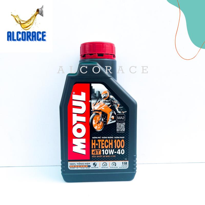 Product Introduction of Dầu nhớt Motul H-Tech 10w40 1L 100% tổng hợp - dành cho xe số, côn tay 5