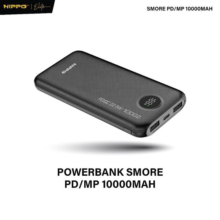 Gambar Hippo Powerbank Smore PD 22,5W 10000mAh Quick Fast Charging dengan Dual Output & Input Digital Indicator Anti Heat Protection dari Hippo Indonesia Kota Administrasi Jakarta Pusat Tokopedia
