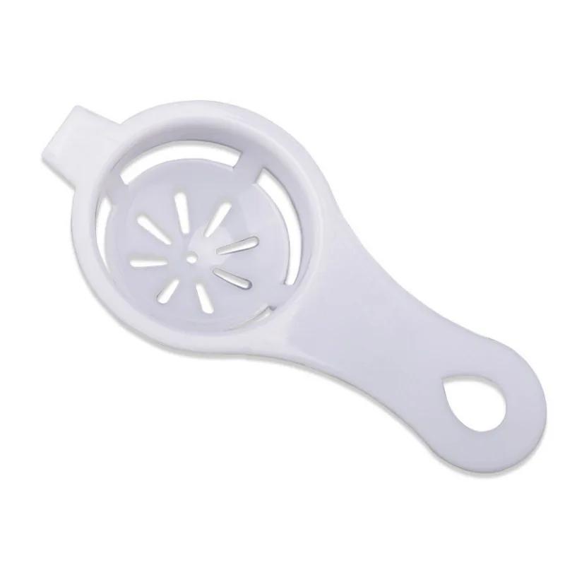 1PC tách lòng đỏ trứng nhựa trắng tiện lợi cho gia đình Trứng Dụng cụ nấu nướng Phụ kiện nhà bếp Phân phối 5